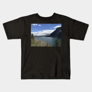 Lake in Glacier National Park Kids T-Shirt